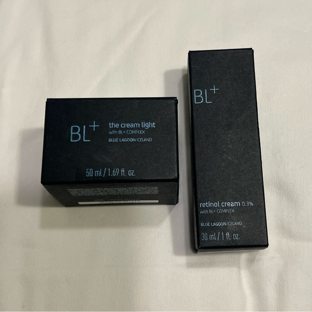 Blue Lagoon Bundle: The Cream Light and Retinol Cream